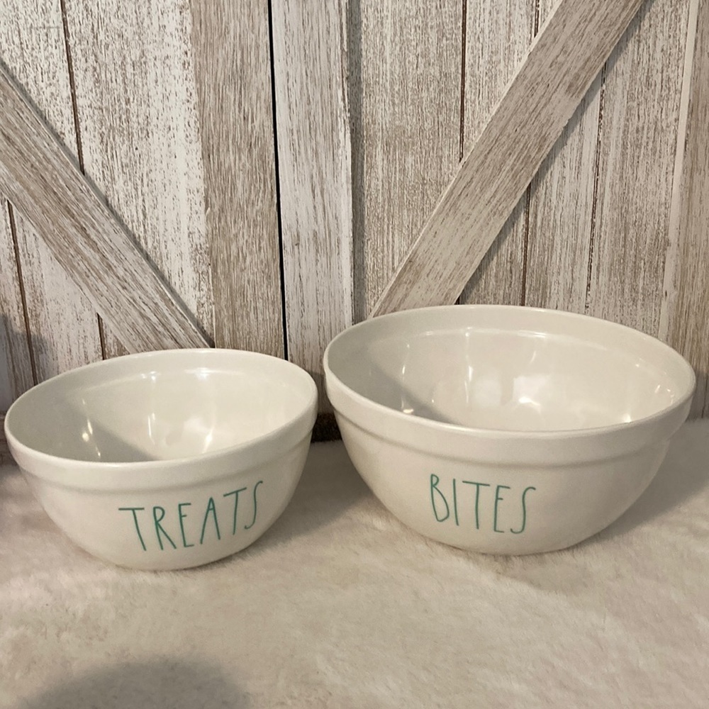 Rae Dunn Treats Bites Melamine Bowls
